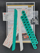 Load image into Gallery viewer, Modellbau Deko Set grün weiss