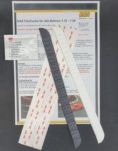 Load image into Gallery viewer, Modellbau Curbs Set schwarz weiss