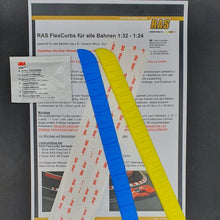 Load image into Gallery viewer, FlexCurbs Modellbau blau gelb